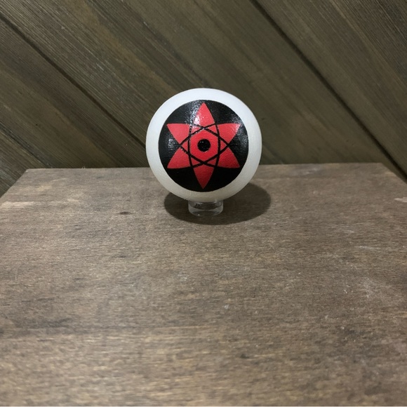 Naruto Sasuke Mangekyou Sharingan Wooden Eyeball - Picture 4 of 8